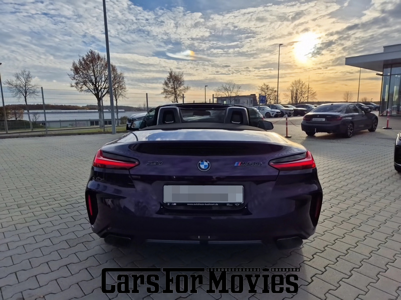 CarsForMovies | BMW Z4 M40i 2025 Deutschland Lila Schwarz Zivilfahrzeug Cabrio Niedersachsen 7571 händler
